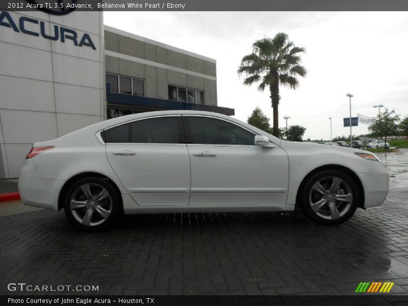 Bellanova White Pearl / Ebony 2012 Acura TL 3.5 Advance