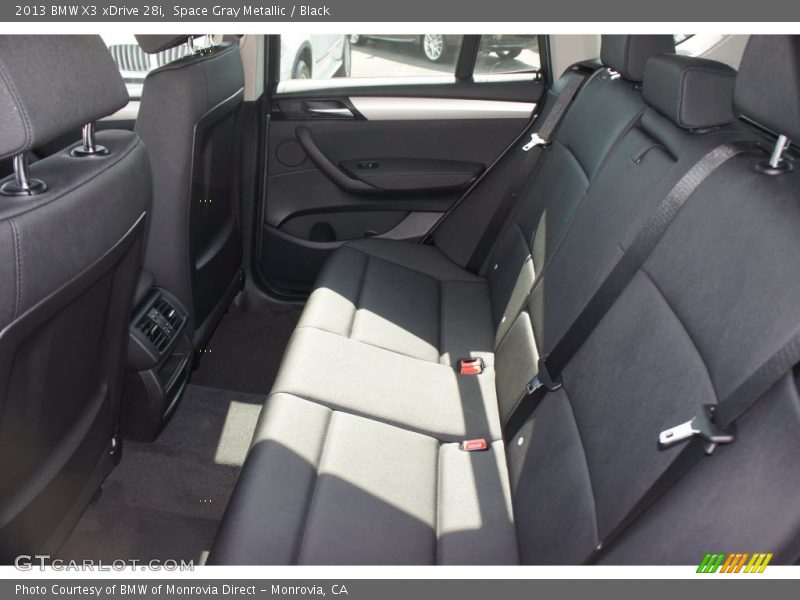 Space Gray Metallic / Black 2013 BMW X3 xDrive 28i