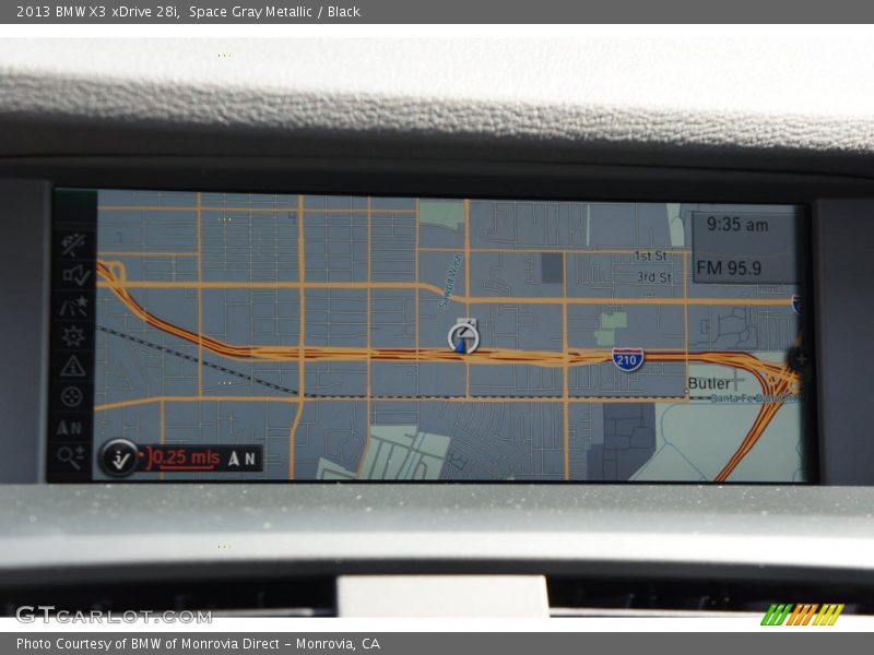 Navigation of 2013 X3 xDrive 28i