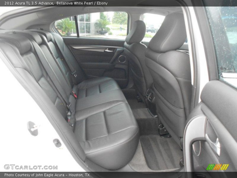Bellanova White Pearl / Ebony 2012 Acura TL 3.5 Advance