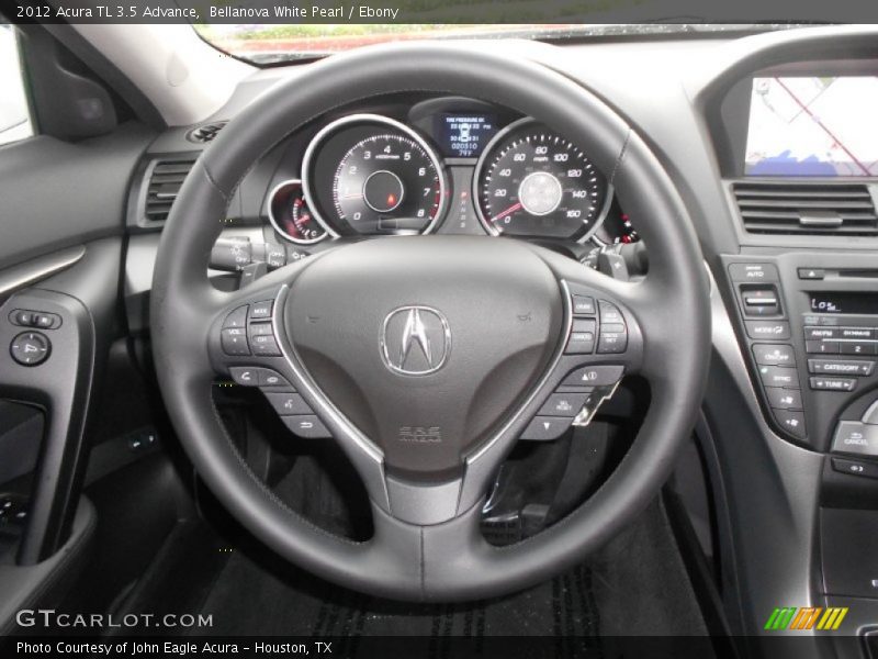 Bellanova White Pearl / Ebony 2012 Acura TL 3.5 Advance