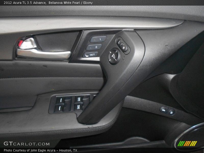 Bellanova White Pearl / Ebony 2012 Acura TL 3.5 Advance