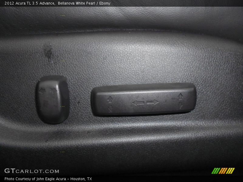 Bellanova White Pearl / Ebony 2012 Acura TL 3.5 Advance