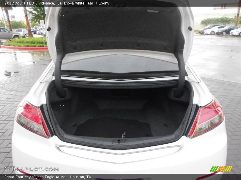 Bellanova White Pearl / Ebony 2012 Acura TL 3.5 Advance