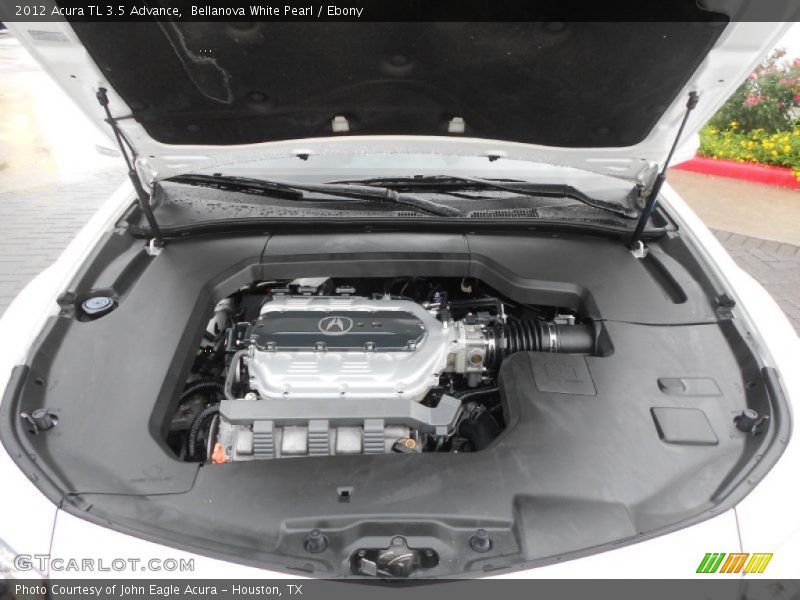 Bellanova White Pearl / Ebony 2012 Acura TL 3.5 Advance
