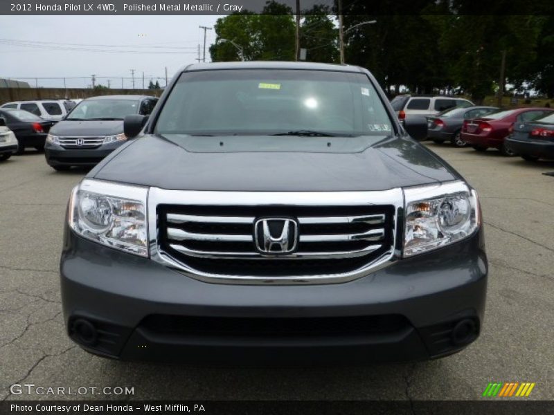 Polished Metal Metallic / Gray 2012 Honda Pilot LX 4WD