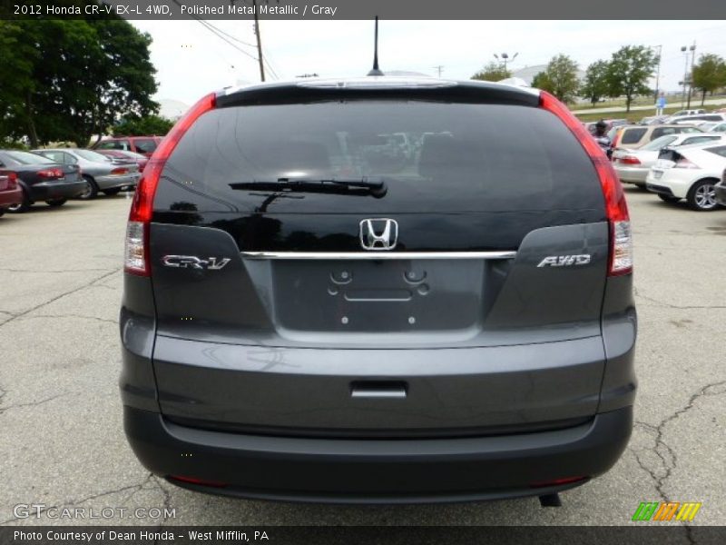 Polished Metal Metallic / Gray 2012 Honda CR-V EX-L 4WD