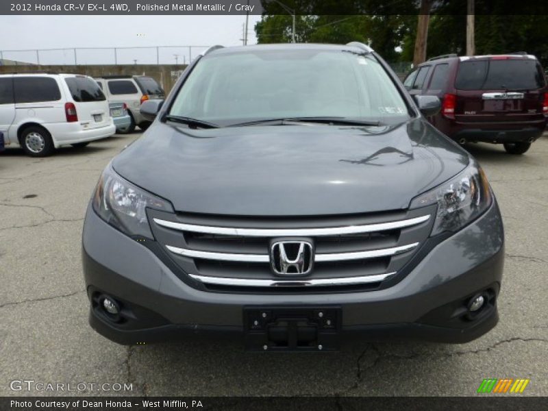 Polished Metal Metallic / Gray 2012 Honda CR-V EX-L 4WD