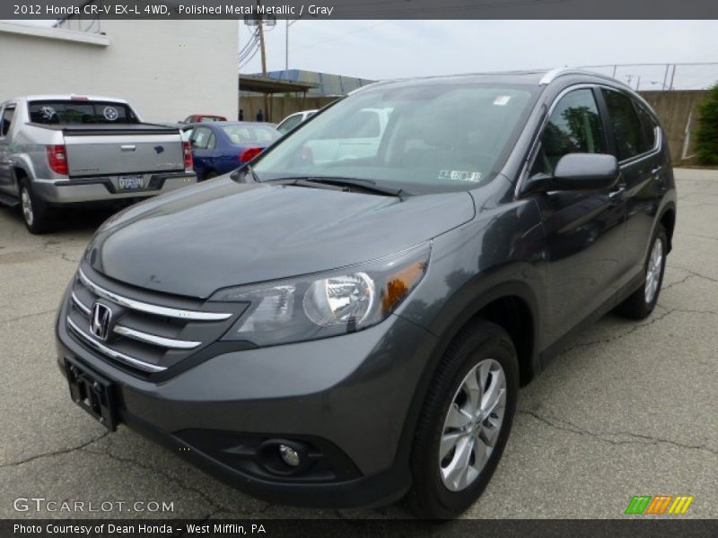 Polished Metal Metallic / Gray 2012 Honda CR-V EX-L 4WD