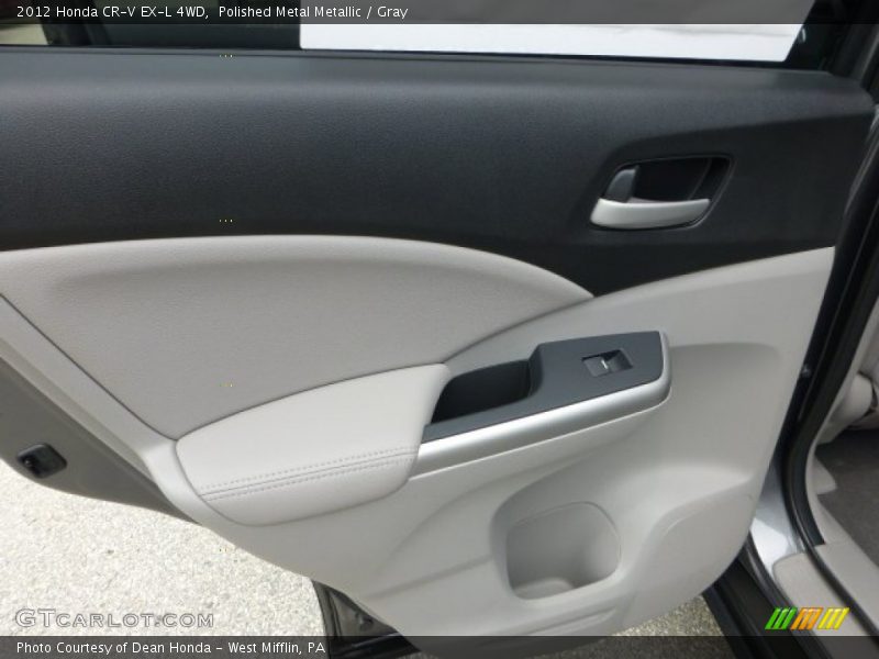 Polished Metal Metallic / Gray 2012 Honda CR-V EX-L 4WD