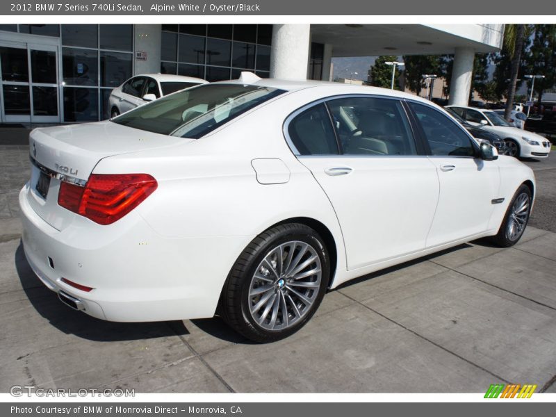  2012 7 Series 740Li Sedan Alpine White