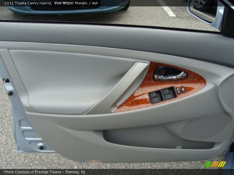 Blue Wisper Metallic / Ash 2011 Toyota Camry Hybrid