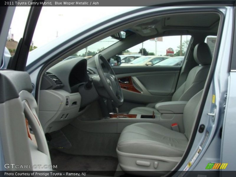 Blue Wisper Metallic / Ash 2011 Toyota Camry Hybrid
