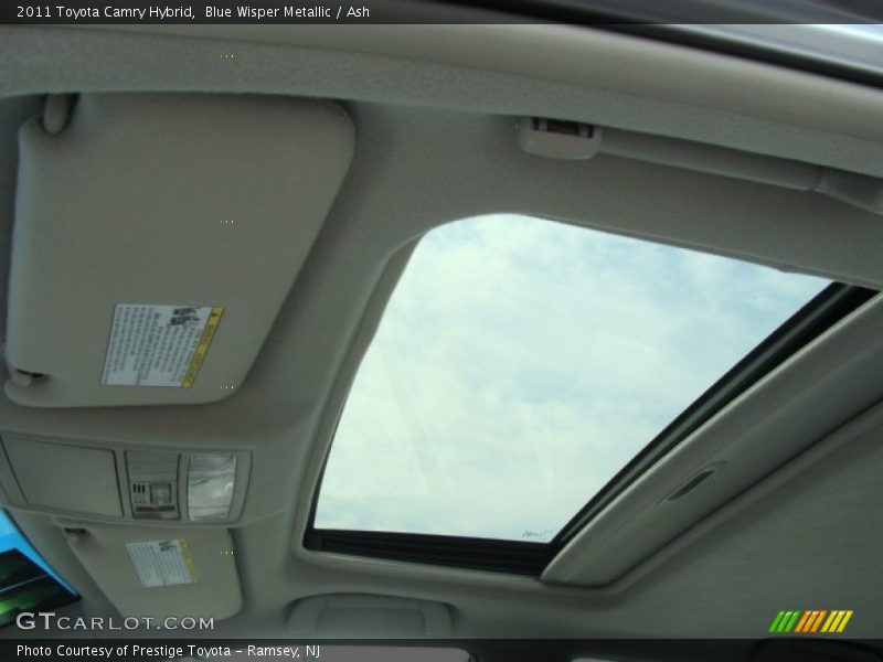 Blue Wisper Metallic / Ash 2011 Toyota Camry Hybrid