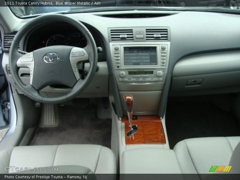 Blue Wisper Metallic / Ash 2011 Toyota Camry Hybrid