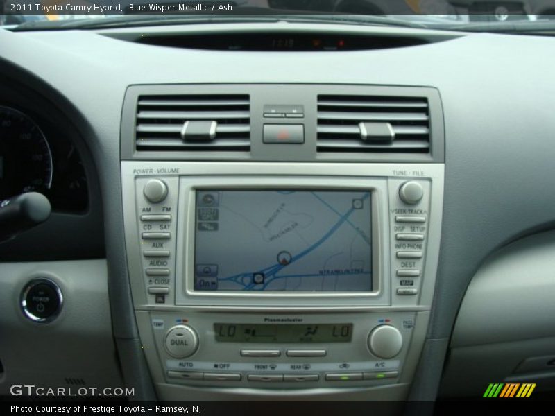 Blue Wisper Metallic / Ash 2011 Toyota Camry Hybrid