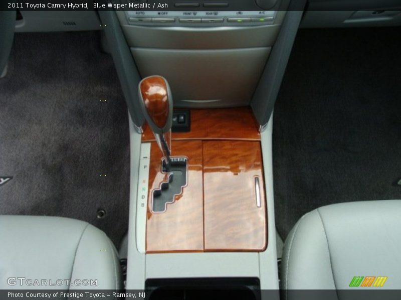 Blue Wisper Metallic / Ash 2011 Toyota Camry Hybrid