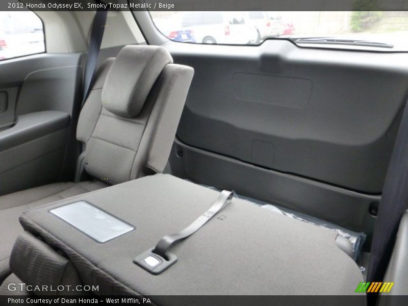 Smoky Topaz Metallic / Beige 2012 Honda Odyssey EX