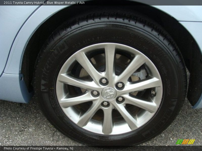 Blue Wisper Metallic / Ash 2011 Toyota Camry Hybrid