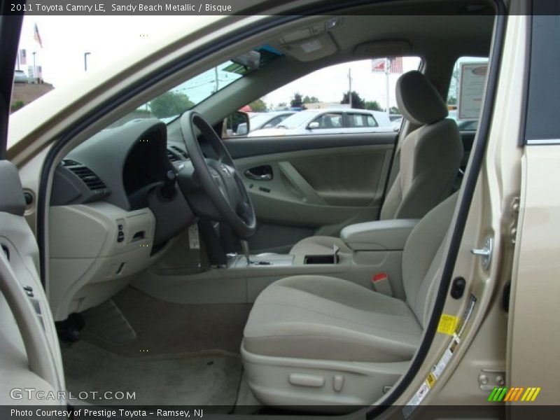 Sandy Beach Metallic / Bisque 2011 Toyota Camry LE