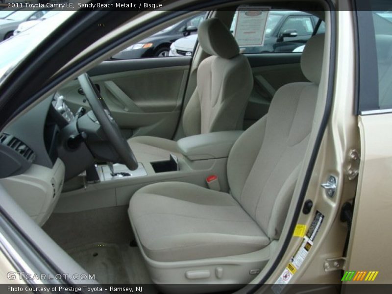 Sandy Beach Metallic / Bisque 2011 Toyota Camry LE