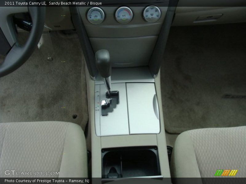 Sandy Beach Metallic / Bisque 2011 Toyota Camry LE