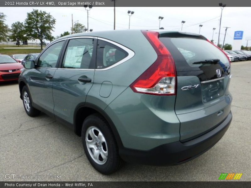Opal Sage Metallic / Black 2012 Honda CR-V LX 4WD