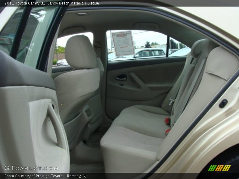 Sandy Beach Metallic / Bisque 2011 Toyota Camry LE
