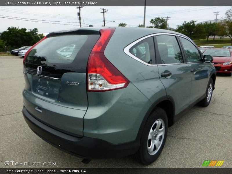 Opal Sage Metallic / Black 2012 Honda CR-V LX 4WD