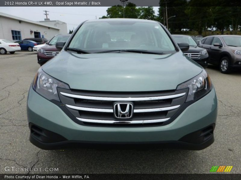 Opal Sage Metallic / Black 2012 Honda CR-V LX 4WD