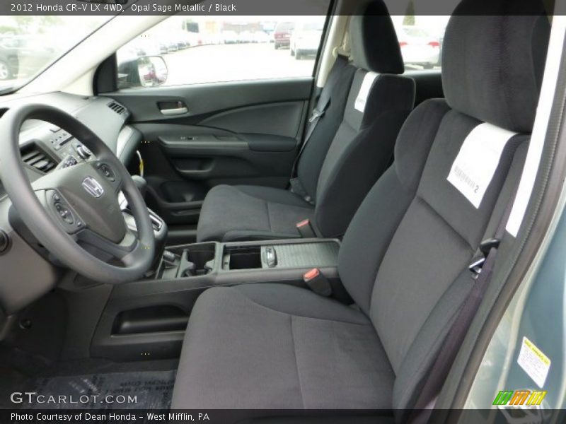 Opal Sage Metallic / Black 2012 Honda CR-V LX 4WD