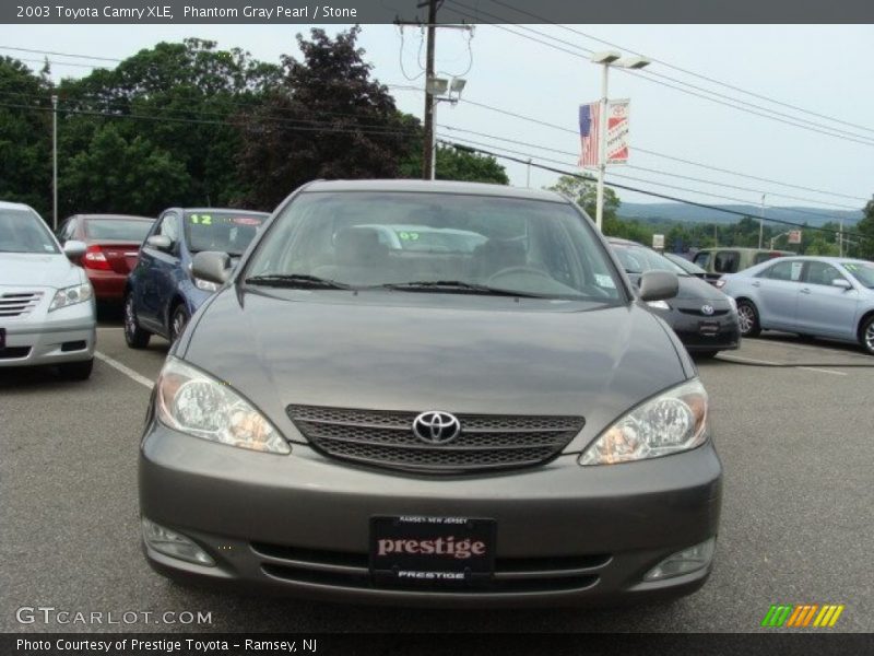 Phantom Gray Pearl / Stone 2003 Toyota Camry XLE