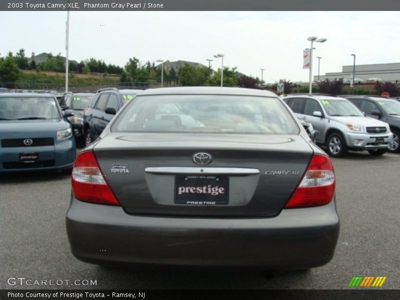 Phantom Gray Pearl / Stone 2003 Toyota Camry XLE