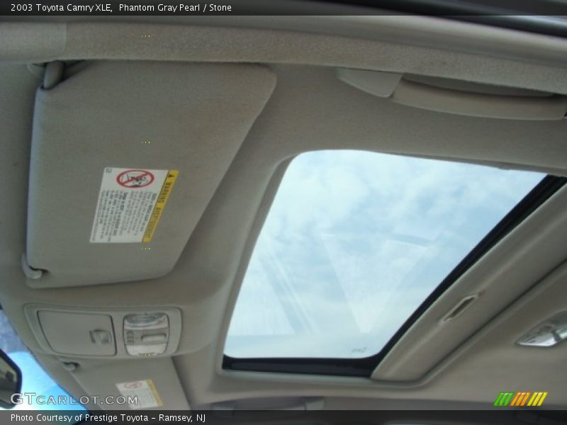 Phantom Gray Pearl / Stone 2003 Toyota Camry XLE