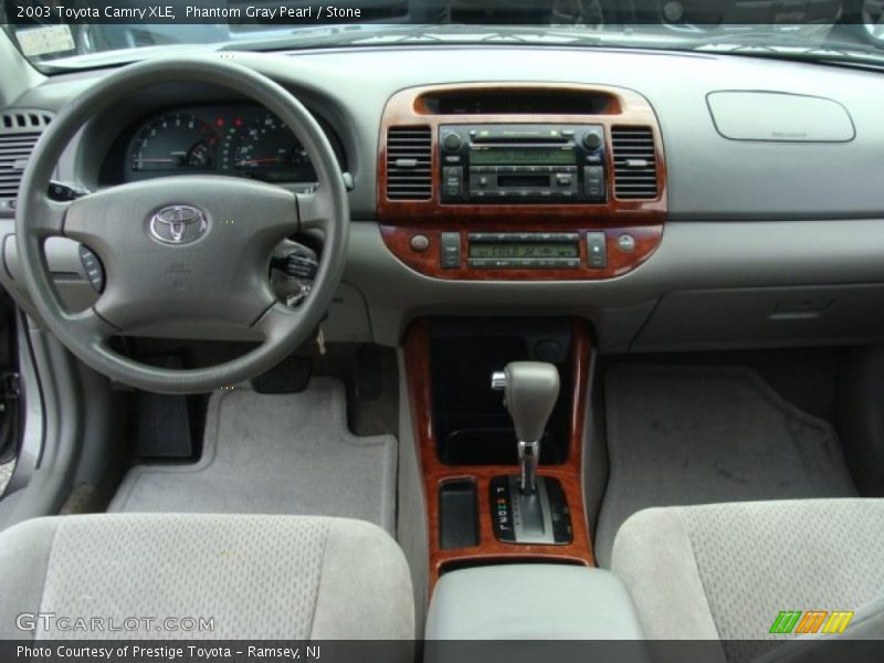 Phantom Gray Pearl / Stone 2003 Toyota Camry XLE