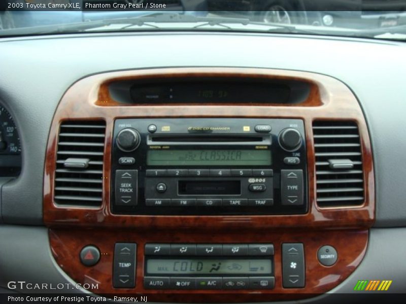 Phantom Gray Pearl / Stone 2003 Toyota Camry XLE
