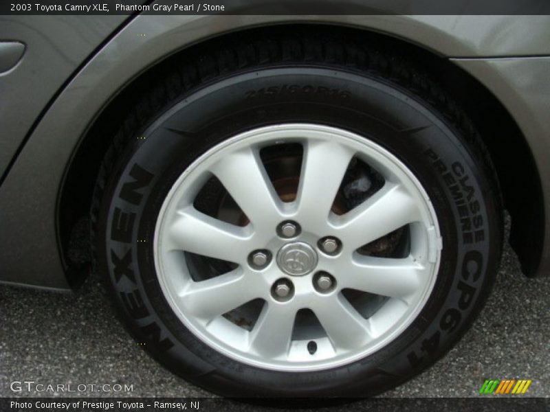 Phantom Gray Pearl / Stone 2003 Toyota Camry XLE