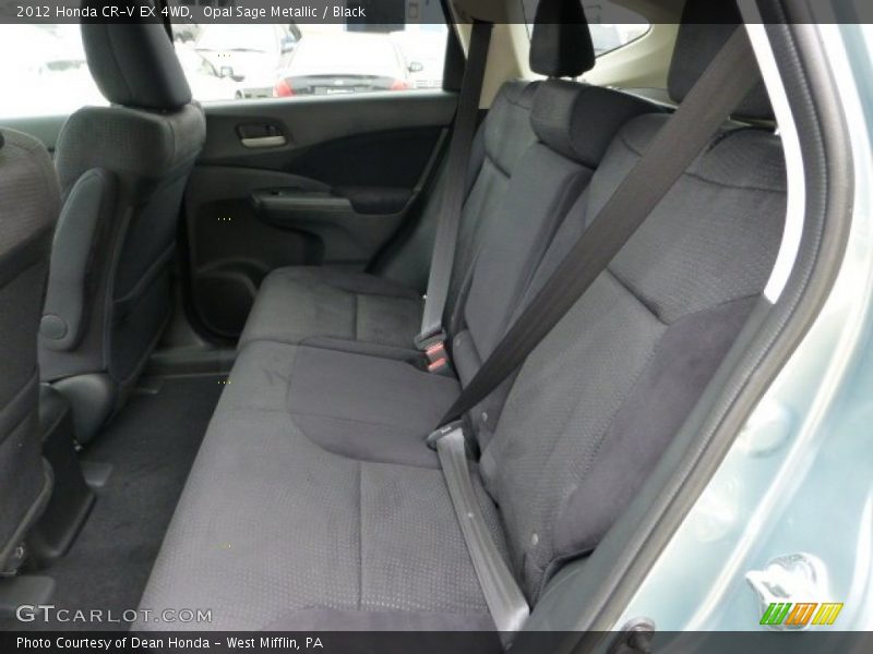 Opal Sage Metallic / Black 2012 Honda CR-V EX 4WD