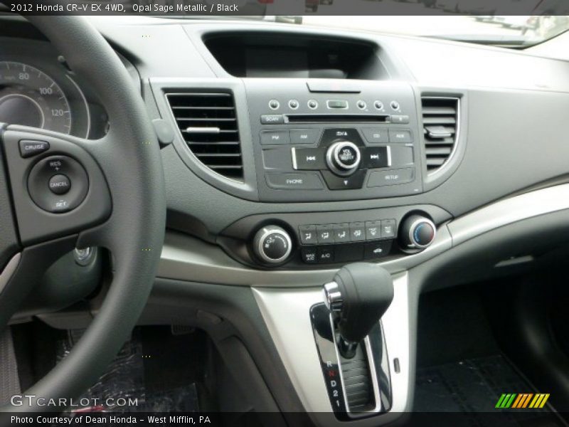 Opal Sage Metallic / Black 2012 Honda CR-V EX 4WD