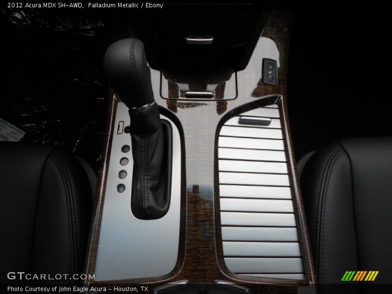 Palladium Metallic / Ebony 2012 Acura MDX SH-AWD