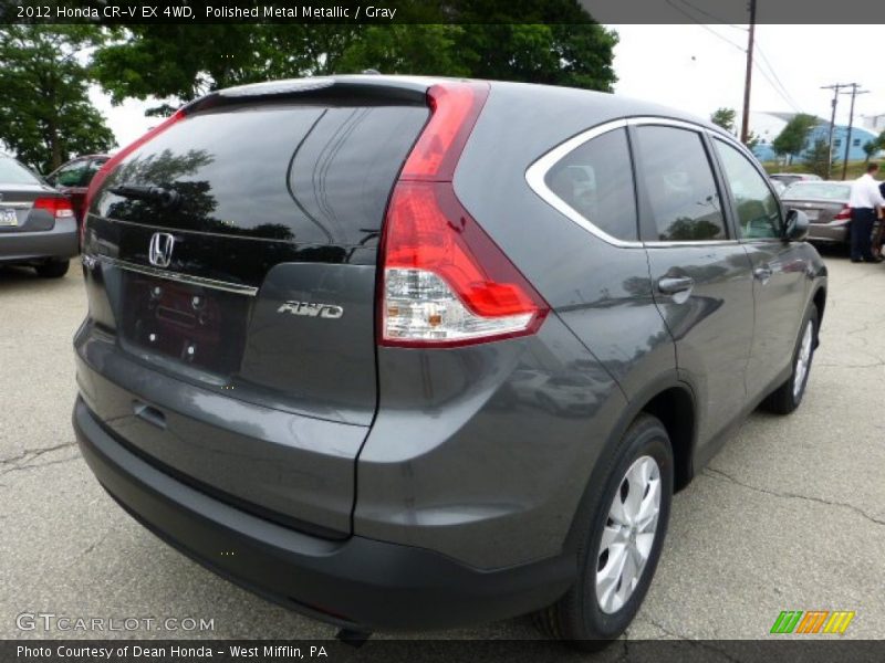 Polished Metal Metallic / Gray 2012 Honda CR-V EX 4WD