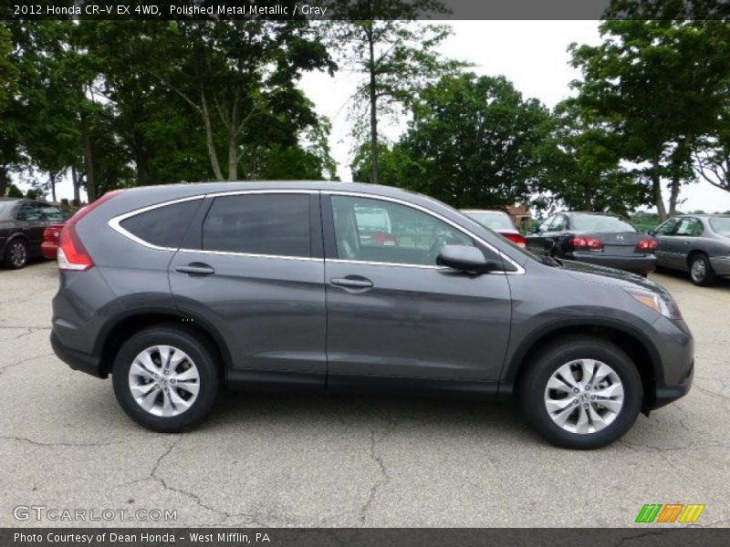 Polished Metal Metallic / Gray 2012 Honda CR-V EX 4WD