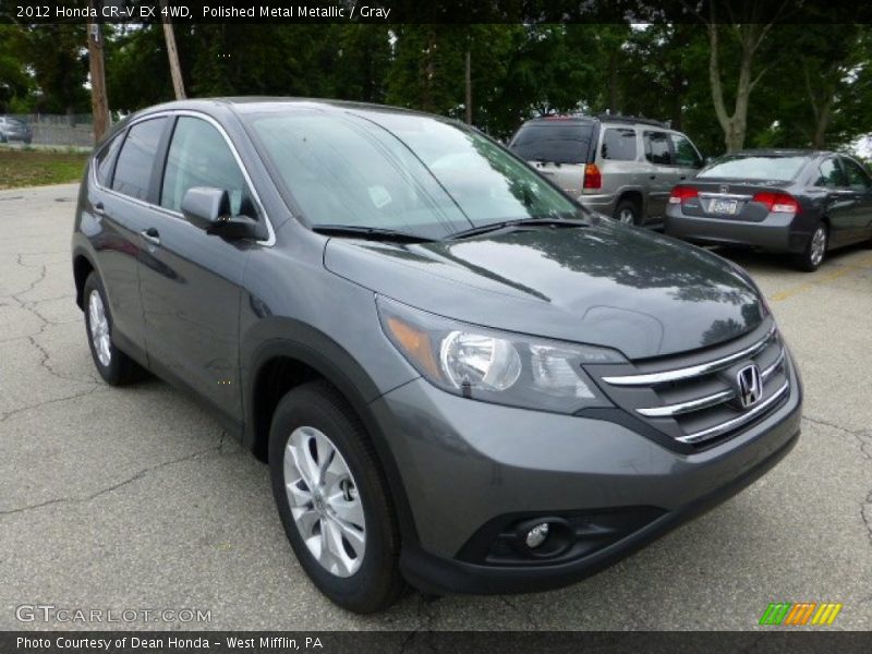 Polished Metal Metallic / Gray 2012 Honda CR-V EX 4WD