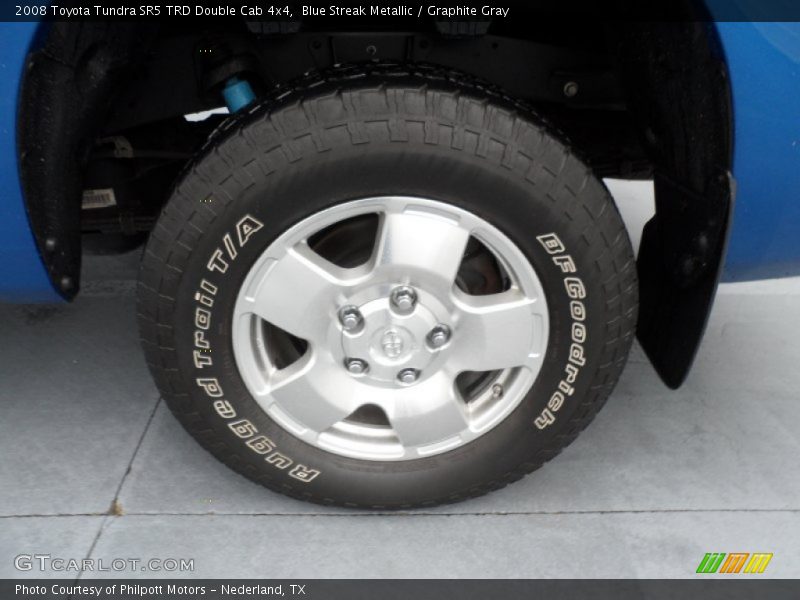 Blue Streak Metallic / Graphite Gray 2008 Toyota Tundra SR5 TRD Double Cab 4x4