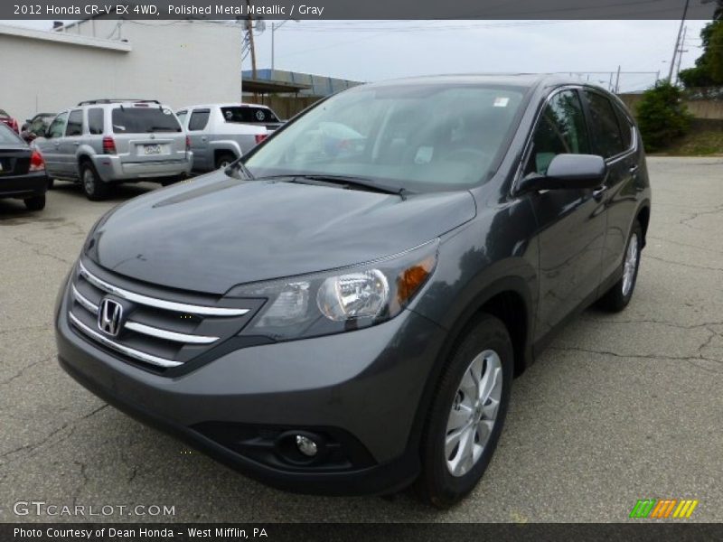 Polished Metal Metallic / Gray 2012 Honda CR-V EX 4WD