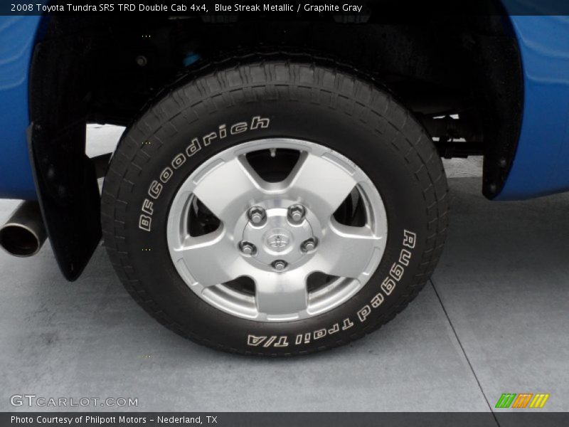 Blue Streak Metallic / Graphite Gray 2008 Toyota Tundra SR5 TRD Double Cab 4x4