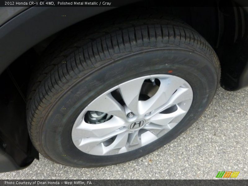 Polished Metal Metallic / Gray 2012 Honda CR-V EX 4WD