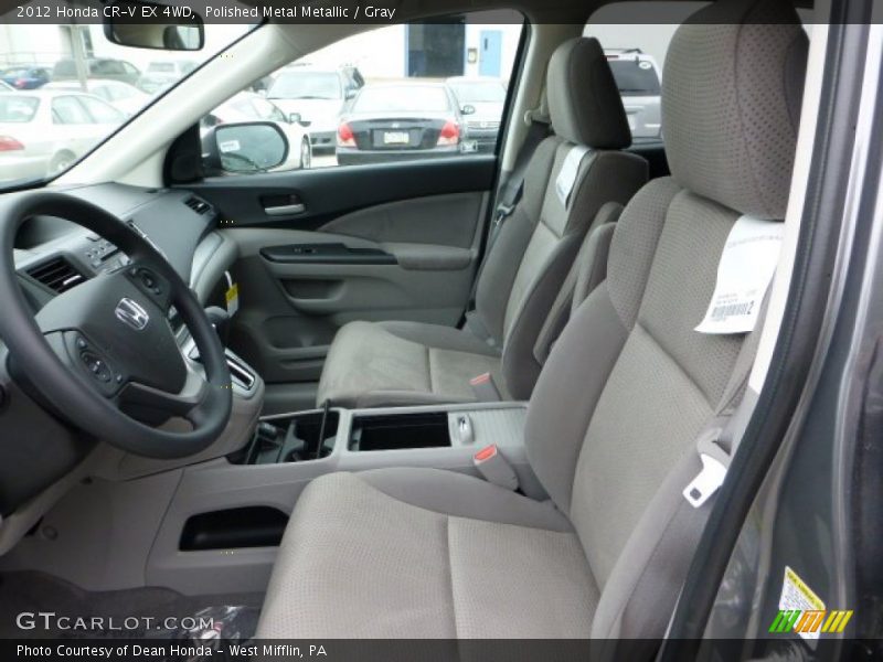 Polished Metal Metallic / Gray 2012 Honda CR-V EX 4WD