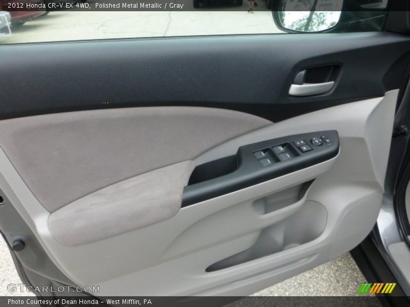 Polished Metal Metallic / Gray 2012 Honda CR-V EX 4WD
