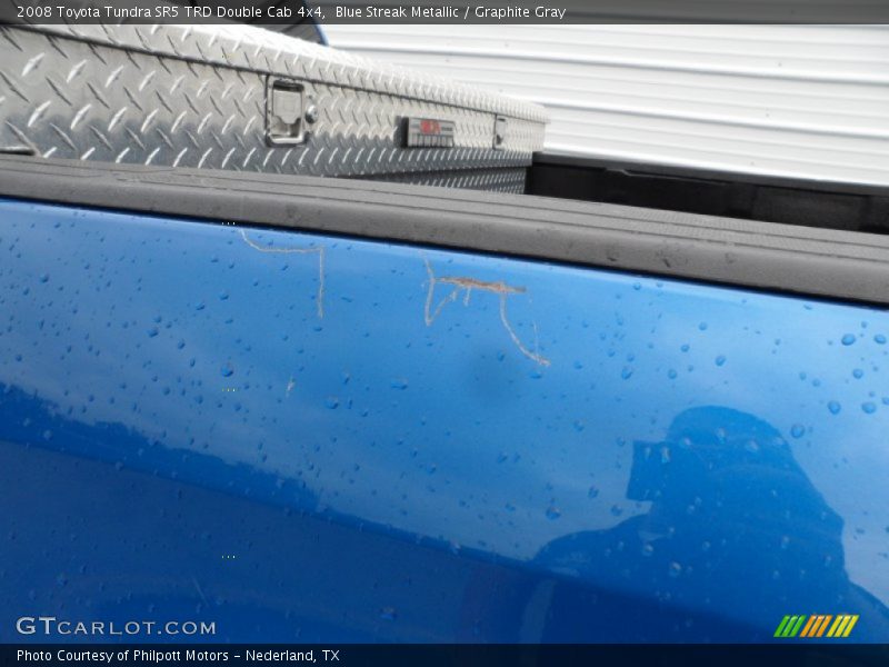 Blue Streak Metallic / Graphite Gray 2008 Toyota Tundra SR5 TRD Double Cab 4x4